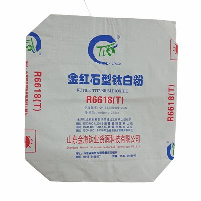 Mehrschichtiger Flachventilbeutel aus Kraftpapier