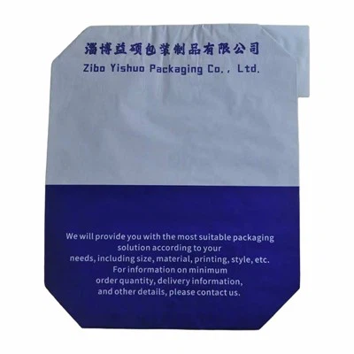 Flachventilbeutel aus Papier-Kunststoff-Verbund